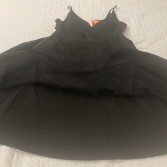 Isaac Mizrahi sun dress little black cocktail party summer spaghetti straps sz 4 - Picture 11 of 13